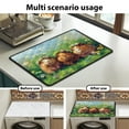 thumbnail image 7 of ZIATUBLES Guinea Pig Flower Beach Washing Machine Top Dust Cover Washer and Dryer Top Protector Mat for Laundry Room Versatile Home Kitchen Decor Accessories, 24 x 19.7 Inch, 7 of 7