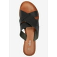 thumbnail image 4 of Ellos Women's Multi-Strap Leather Sandal Sandal, 4 of 6