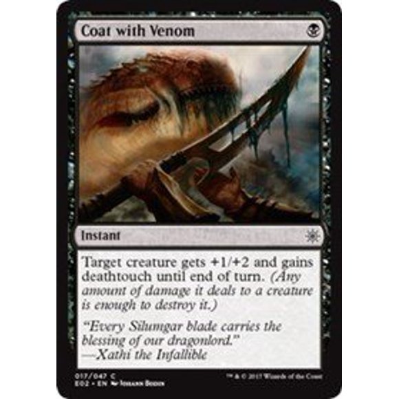 Coat with Venom - Explorers of Ixalan