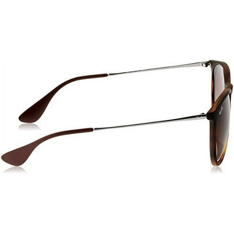 ☆美品☆ Ray-Ban サングラス RB4171F ERIKA 865/13 Ray-Ban RB4171 Erika 865/13 Oval Rubber Havana Sunglasses