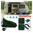 thumbnail image 3 of 1030x670x990x300mm Gray Green Black Caravan Hitch Cover Waterproof Dustproof Trailer Tow Ball Coupling Lock Cover For RV ,RV Tool, 3 of 7