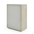 thumbnail image 4 of Noe Mali 51 Inch Tall Dresser Chest, Gray, 4 Drawers, Faux Travertine, 4 of 6