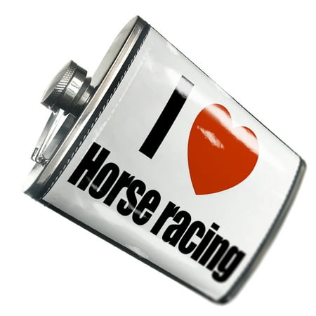 

NEONBLOND Flask I Love Horse racing