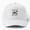White, variant on Shark Faces Baseball Cap, Ocean Predator Character Graphic Design, Classic Hat