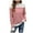 Red, variant on 50% Off Clear! Viikei Cardigan Sweaters for Women Plus Size Womens Sweaters Women's Striped Knitted Sweater Recreational Long Sleeves Stand Collar Buttons Pullover Sweater