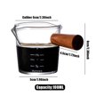 thumbnail image 3 of Kearding Cafetera y té de grado alimenticio no tóxico y seguro con mango de y bebida de medición de MLounce de amplia aplicación Juegos de servir café y té 2½ onzas, 3 of 6