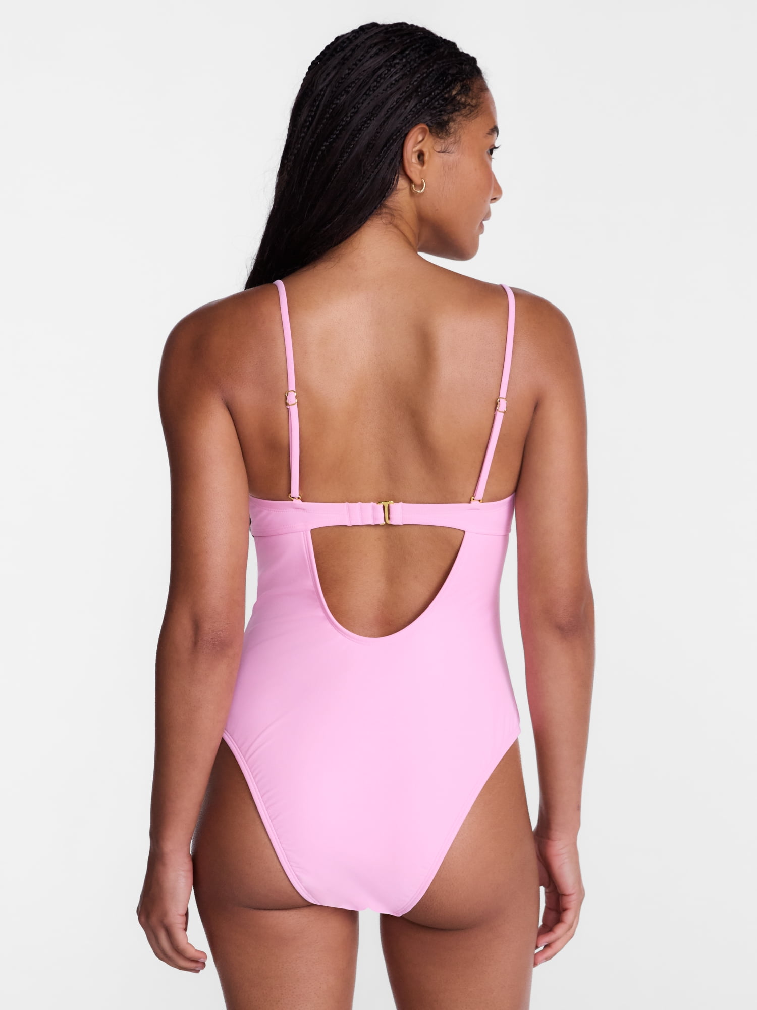 No Boundaries Sun Coast Beaded Starfish One Piece Swimsuit, Women's XXS-XXL