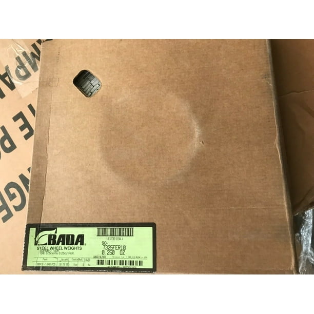 New Bada Adhesive Stick on Tape Wheel Weights Roll .25 oz 1/4 oz. 640