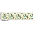 thumbnail image 3 of Ambesonne Abstract Fabric by the Yard Upholstery, Monarch Butterfly and Palm, 2 Yards, Teal Green Brown, 3 of 5
