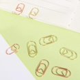 thumbnail image 2 of 400 Pcs Heart Paper Clips Love Heart Shaped Decorative Document Clips Bookmark Clips Office Supplies, 2 of 3