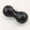 Black(1pc), variant on Peanut-Shaped Yoga Massage Ball for Deep Tissue Massage, Muscle Relaxation of Shoulders, Neck, And Back, Muscle, Neck Tension, Essential Yoga Ball Fitness