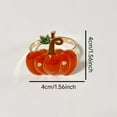 thumbnail image 5 of 6Pcs Fall Metal Napkins Rings Setting Decorations Easy-Install Pumpkin Accents for Thanksgiving Dining, 5 of 8