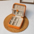 thumbnail image 4 of LICEWO Modern PU Jewelry Organiser With Protective Felt Layers And Spacious Sections For Necklace Earrings Storage Box, 4 of 13