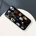 thumbnail image 3 of iPhone Case with Halloween Horror Movie Character Design, Shock-Resistant with Lens Protection, Made of Black TPU, Compatible with iPhone 11, 12, 13, 14, and 15 Pro Max, 3 of 6