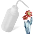thumbnail image 3 of Paquete de 3 botellas de lavado de seguridad de 250ml con boca estrecha, tapas de botellas de agua para condimentos exprimibles de plástico, 3 of 3
