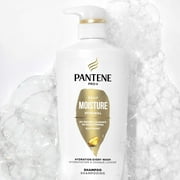 Pantene Pro-V Shampoo, Daily Moisture Renewal, for All Hair Types, 17.9 fl oz