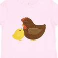 thumbnail image 4 of Inktastic Hen and Chick Farm Animals Boys or Girls Toddler T-Shirt, 4 of 5