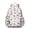 Dachshunds with Flowers, variant on Dog Bones and Dog Footprints Backpack for School,Cute School Bag,Schoolbag with Adjustable Shoulder Straps & Padded Back,13.4"x11"x4.7"