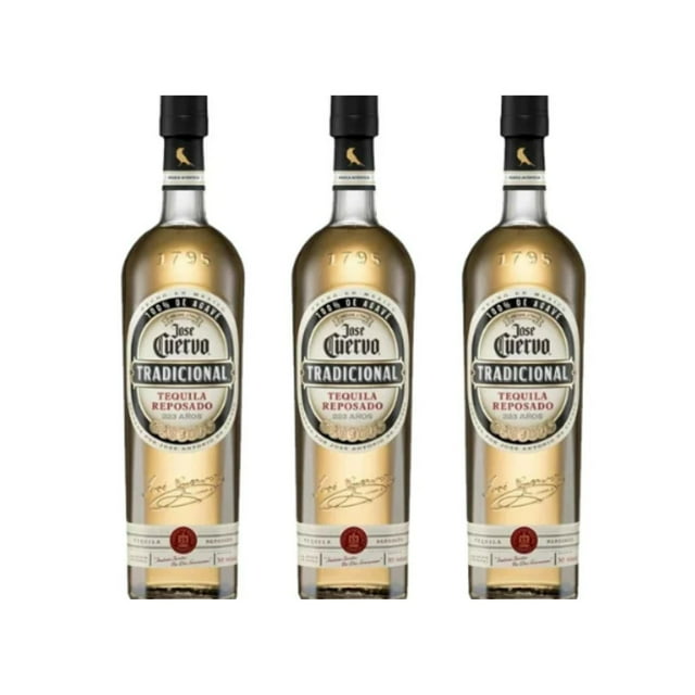 Pack de 3 Tequila Jose Cuervo Tradicional Reposado 950ml