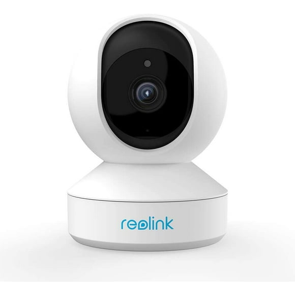 Reolink WiFi Security Camera , 4MP Indoor Surveillance, 2.4GHz /5GHz Dual Band WIFI, Pan Tilt, Night Vision, Motion Detection, Cloud Service, Work with Google Assistant, E1 Pro