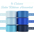 thumbnail image 5 of 6 Rollos Listón Barrotado 3.8 Cm. 22.5 Metros Eo Safe Imports Color Azul, 5 of 5