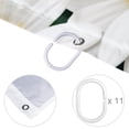 thumbnail image 4 of Little Daisy Waterproof Bathroom Decoration Shower Curtain Set with Hook, Printed Design - a Must-Have Curtain Set for Your Shower Area, 4 of 5