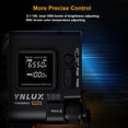 thumbnail image 3 of Cámara Lámpara de fotografía YONGNUO YNLUX100 Pro Luz de video LED compacta 120W COB Fotografía Luz de relleno 3200K-6500K Brillo ajustable 4 Curva de atenuación Montaje Bowens de metal para retrat YONGNUO Lámpara de fotografía, 3 of 7