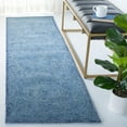 thumbnail image 2 of SAFAVIEH Ikat Collection IKT506M Handmade Blue Rug, 2 of 6