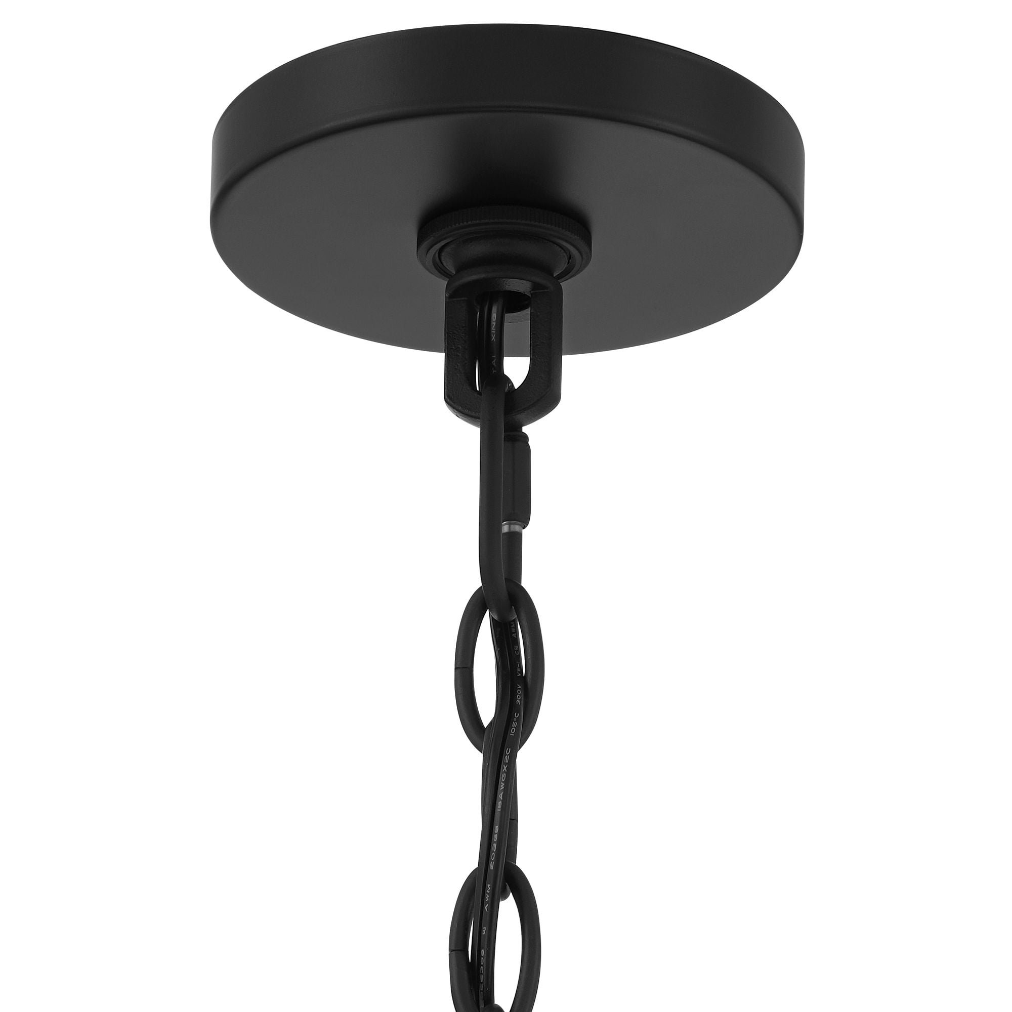 Possini Euro Design Julian 6" Farmhouse Rustic Pendant Ceiling Light Fixture Dining Room Over Table Drum Black Bronze Finish Mini