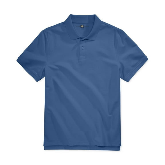 Club Room Mens Anson Pique Polo Bright Cobalt XS