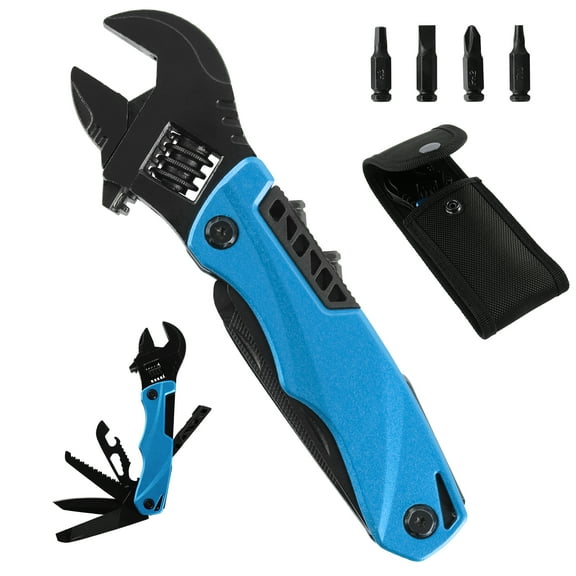 The Multifunctional Adjustable Wrench: Your All - in - One Life Assistant(Blue)