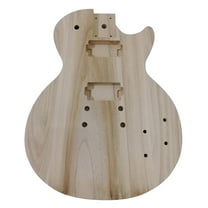 NANMELX Unfinished Electric Guitar Body for Lp Style Diy Electric Guitar Body Parts