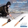 thumbnail image 4 of Caña de pescar en hielo ligera con carrete, equipo de pesca para lubina, salmón, trucha, 4 of 7