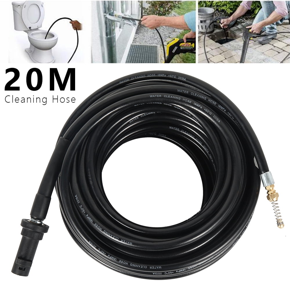 PVC 20m 2320psi 160bar Sewer Drain Water Cleaning Hose Pipe Cleaner
