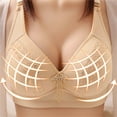 thumbnail image 1 of LSLJS Ladies Traceless Comfortable No Steel Ring Breathable Gathering Bra Woman Underwear, 1 of 4