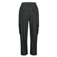 thumbnail image 4 of iHPH7 Joggers for Women Athleisure Women Quick Dry Pants Women Baggy Pants High Waisted Pants for Women Fall Clothes for Women Y2k Pants Dark Gray 3XL, 4 of 7