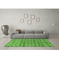 thumbnail image 3 of Ahgly Company Indoor Rectangle Abstract Green Modern Area Rugs, 7' x 10', 3 of 4