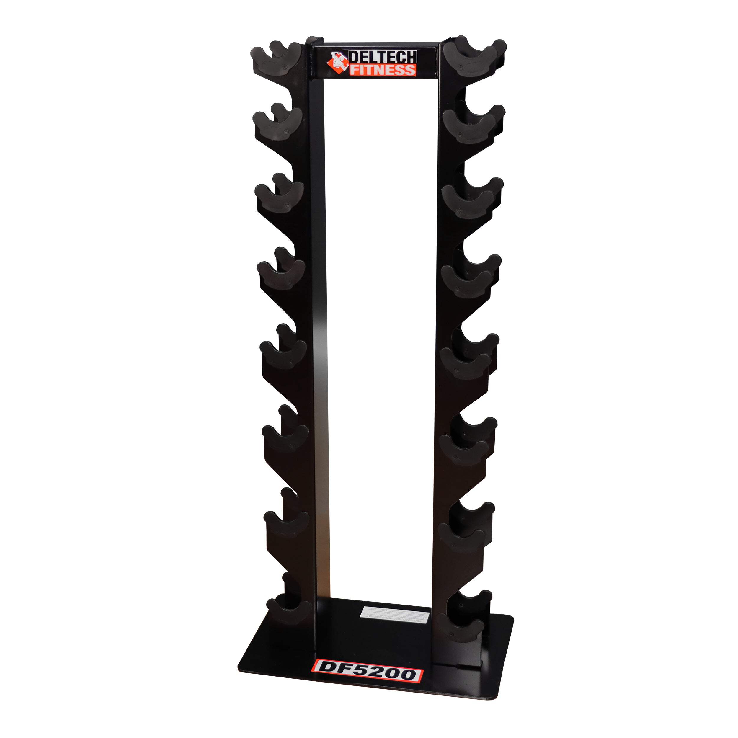 8 Pair Vertical Dumbbell Rack (DF5200) by Deltech Fitness