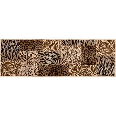 Better Homes and Gardens Animal Print Woven Polypropylene Runner