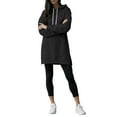 thumbnail image 3 of Womens Oversized Hoodies Sweatshirts Long Sleeve Pullover with Pocket Fall Winter Outfits Y2k Clothes Black S, 3 of 8