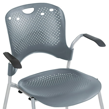 BALT Optional Arms for Circulation Series Seating, Black/Silver