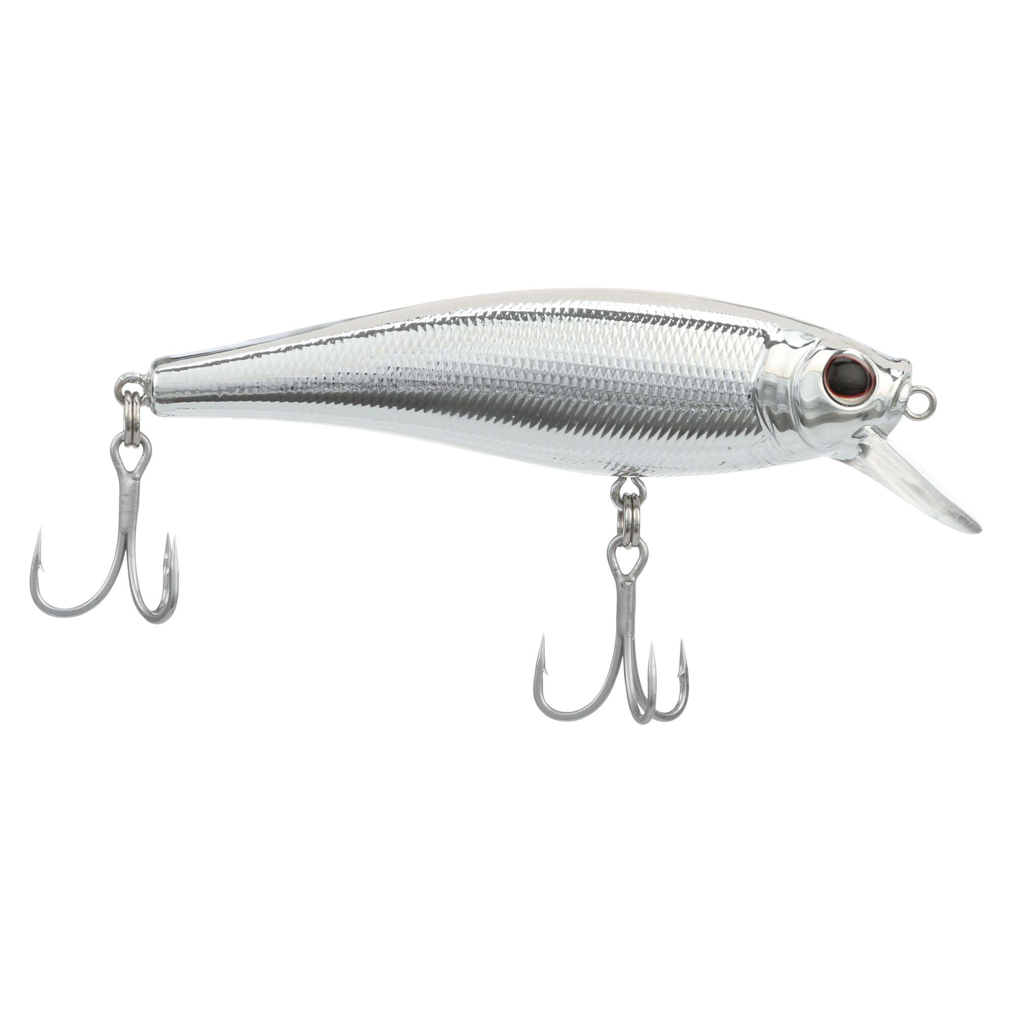 Berkley Cutter Saltwater, 2.75 in, Jerkbaits, Chrome (1 Count)