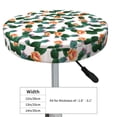 thumbnail image 4 of Balery Cactuses Round Bar Stool Seat Covers Velvet Fabric Adjustable Protects from Scratches and Stains for 14-17 Inch Chair- 13 inch, 4 of 7