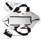thumbnail image 4 of Disketp Brown Cow Bolsa Tote Estampada para Mujer, Bolso de Hombro y de Mano para Compras y Viajes, 4 of 8