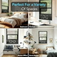 thumbnail image 4 of Comfort Zone 9" Twin Window Fan with Quiet Setting, 3-Speeds, Auto-Locking Expanders, Black, 4 of 7
