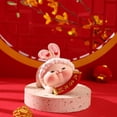 thumbnail image 3 of GROWTH TANK Resin Rabbit Sculpture Bunny Figurines Animal Figurines Miniature Chinese B, 3 of 9