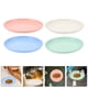 thumbnail image 2 of Plato de comida para gatos, cuenco de agua y comida redondo, plato de alimentación plano para gatos, 4 Uds., 2 of 6