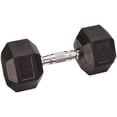 thumbnail image 1 of Mancuernas Dumbbell Champion, con revestimiento de goma hexagonal, 20 kg, 1 of 2