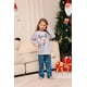 thumbnail image 3 of 2023 New Year's Clothes Cartoon Print Parent-child Christmas Matching Pajamas Set Soft Loose Sleepwear Xmas Family Look Outfits, 3 of 3