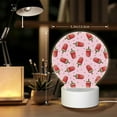 thumbnail image 6 of Balery Watermelon Ice Cream Pattern Acrylic Night Light Gift with 3 Color ModesTouch-Sensitive LED Lamp Perfect Gift for Mother's Day, Birthday, or Christmas, 6 of 9
